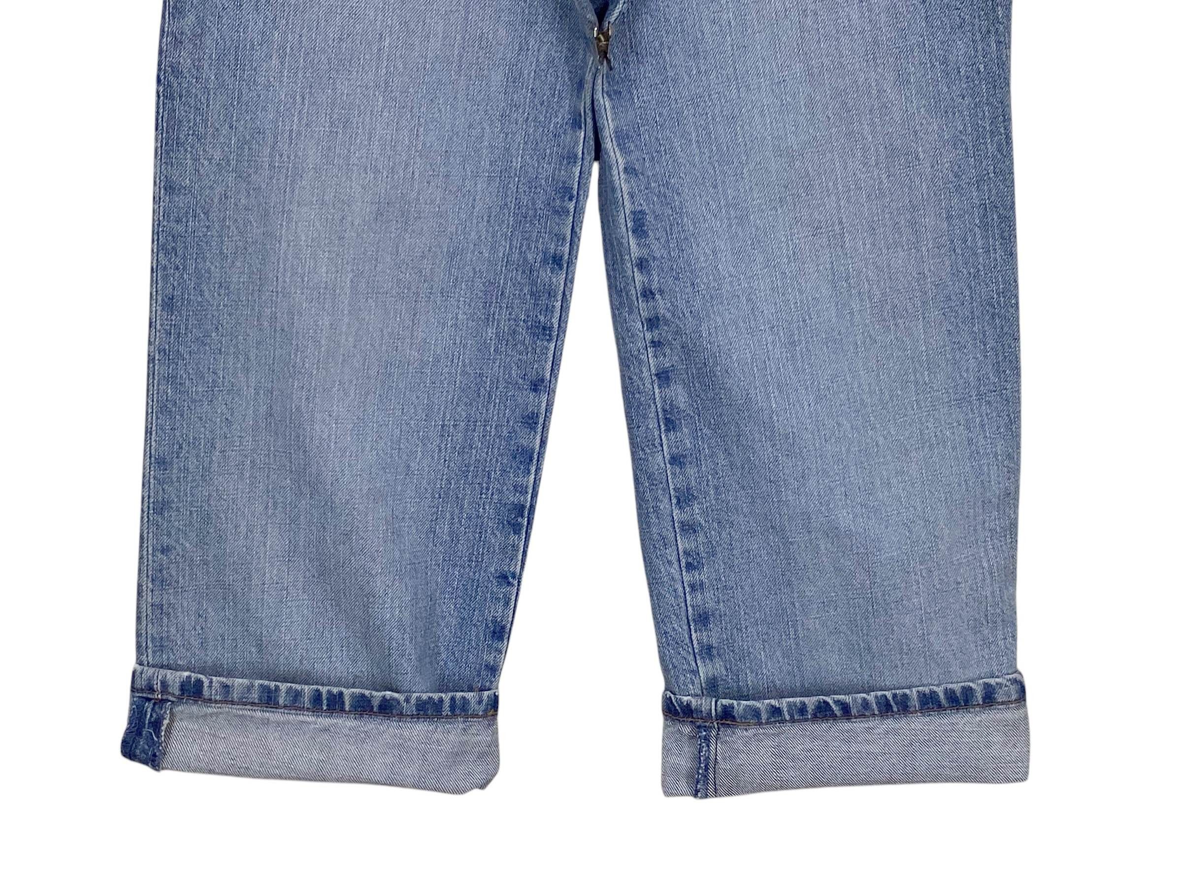 Polo Ralph Lauren Polo Ralph Lauren Relaxed Fit Jeans – Light Wash Denim Size US 30 / EU 46 - 8 Thumbnail