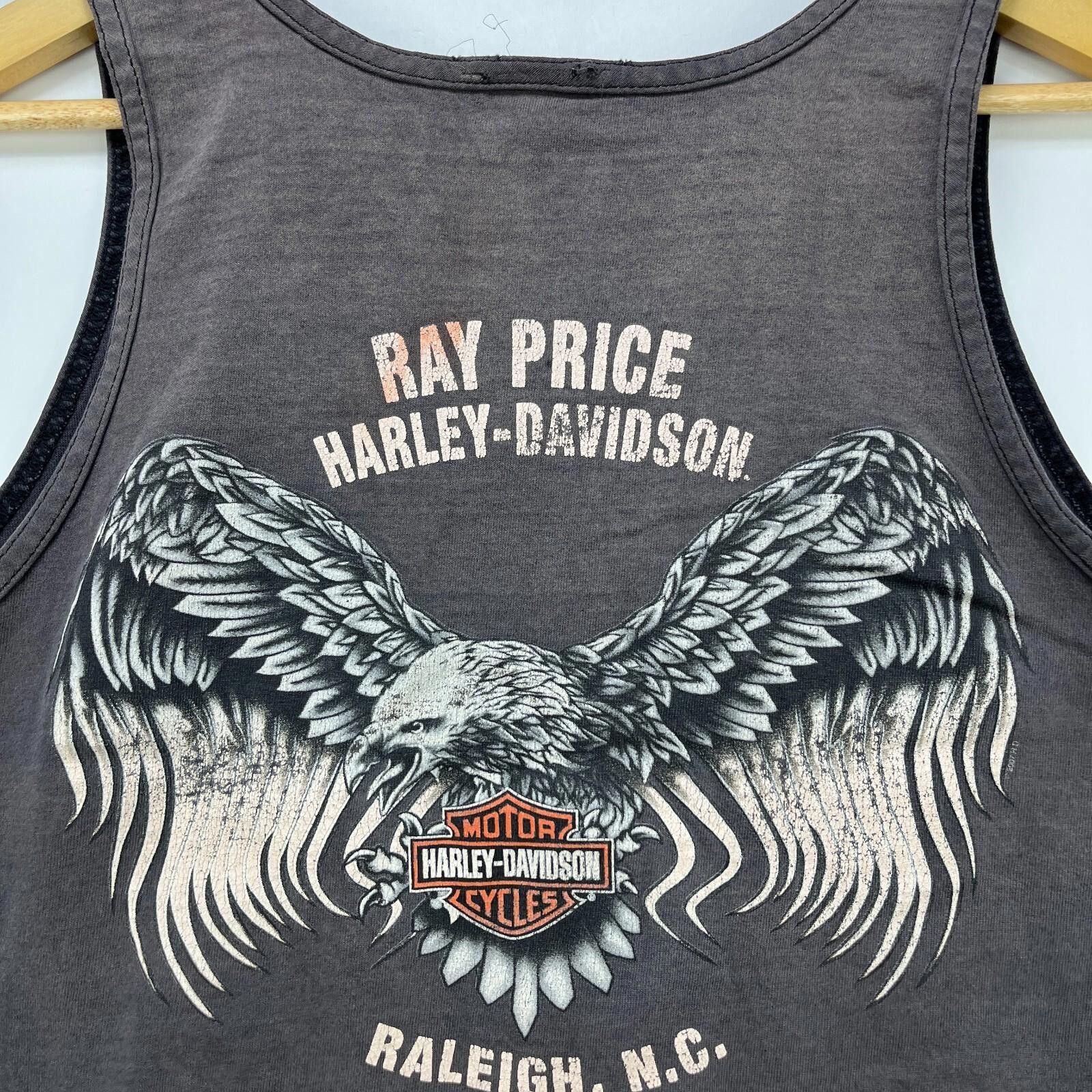 Harley Davidson Vintage Harley-Davidson Sun Faded Eagle Tank Top Large Shirt Size US L / EU 52-54 / 3 - 7 Thumbnail