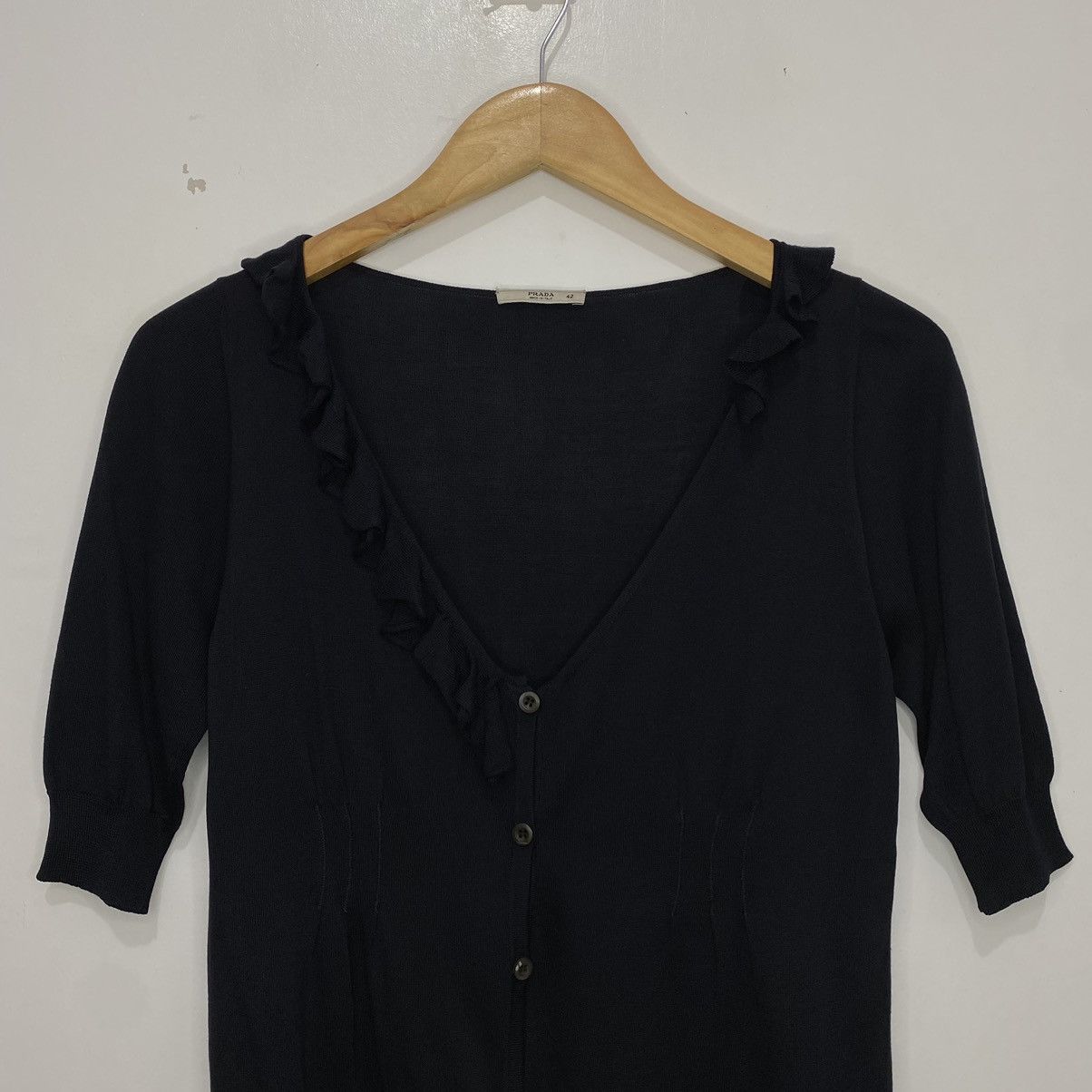 Prada Prada Silk Blouse Size M / US 6-8 / IT 42-44 - 3 Thumbnail
