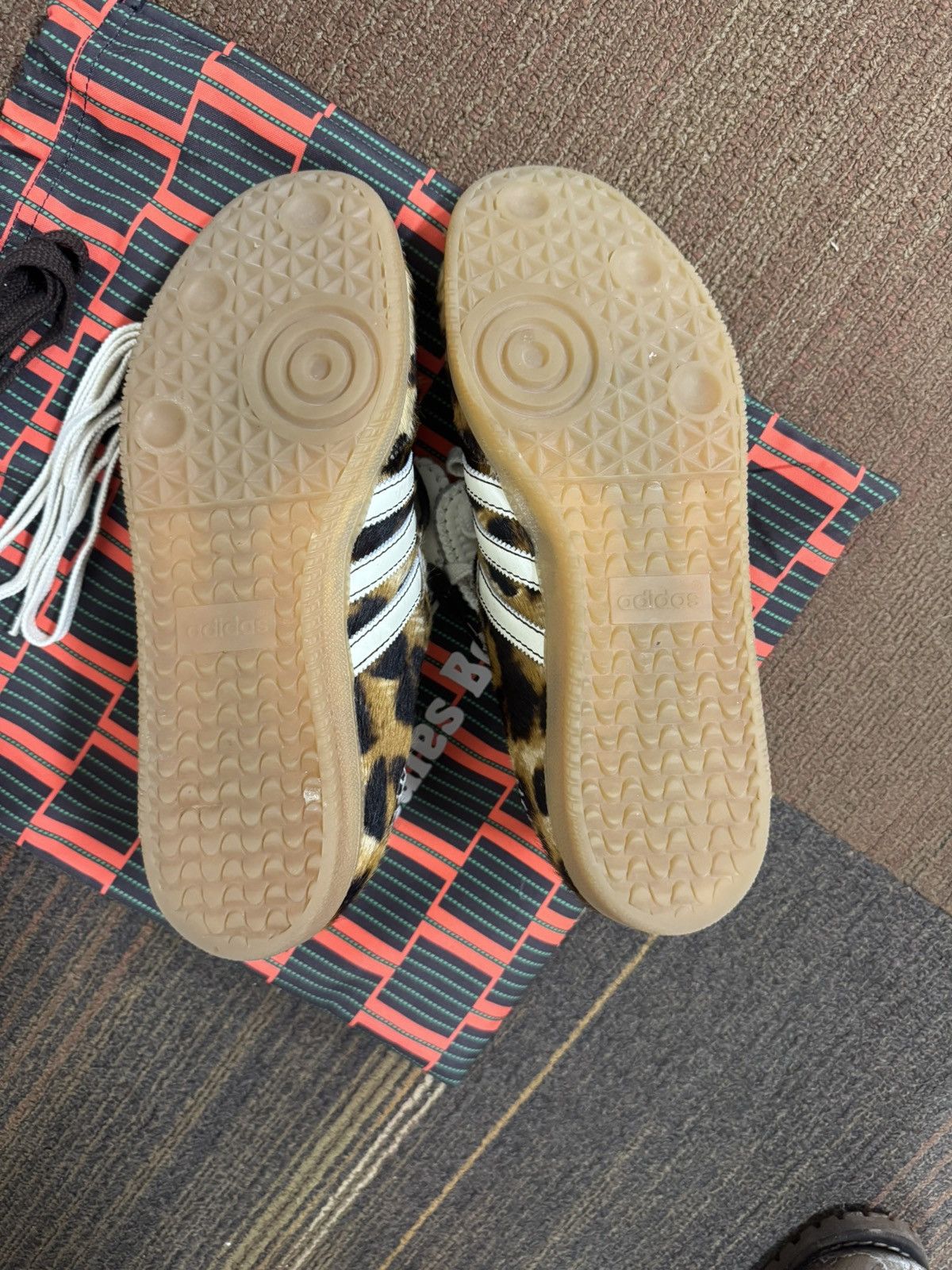 Adidas × Wales Bonner Wales bonner cheetah print sambas Size US 11 / EU 44 - 4 Thumbnail