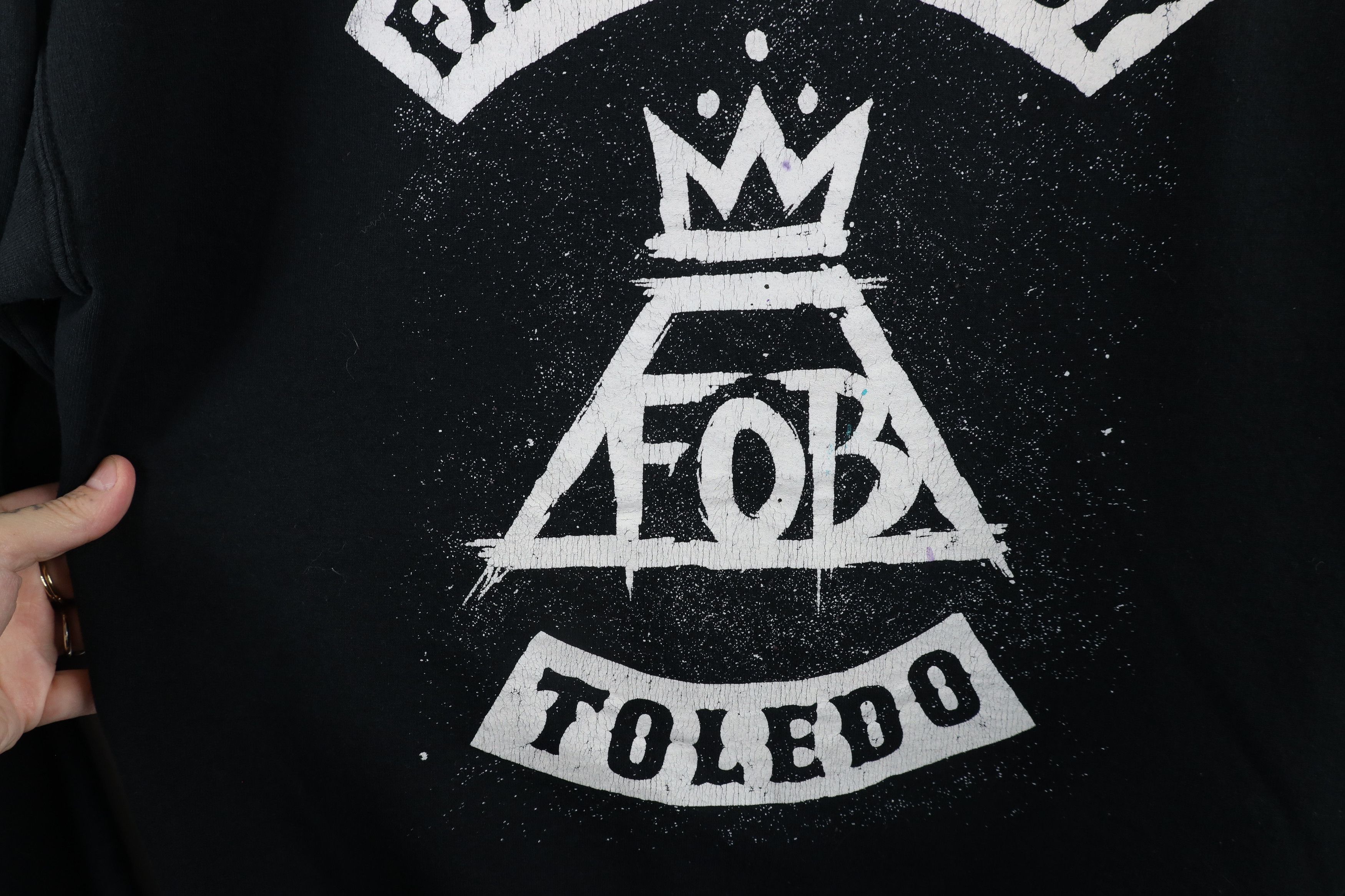 Vintage Vintage Y2K 2014 Mounmentour Fall Out Boy Band Sweatshirt Size L / US 10 / IT 46 - 9 Thumbnail