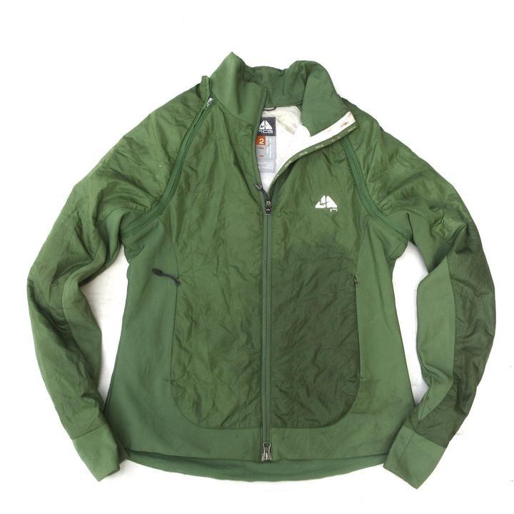 Nike ACG Vintage 2006 Nike Acg Forest Green Thermal Layer Size US S / EU 44-46 / 1 - 1 Thumbnail