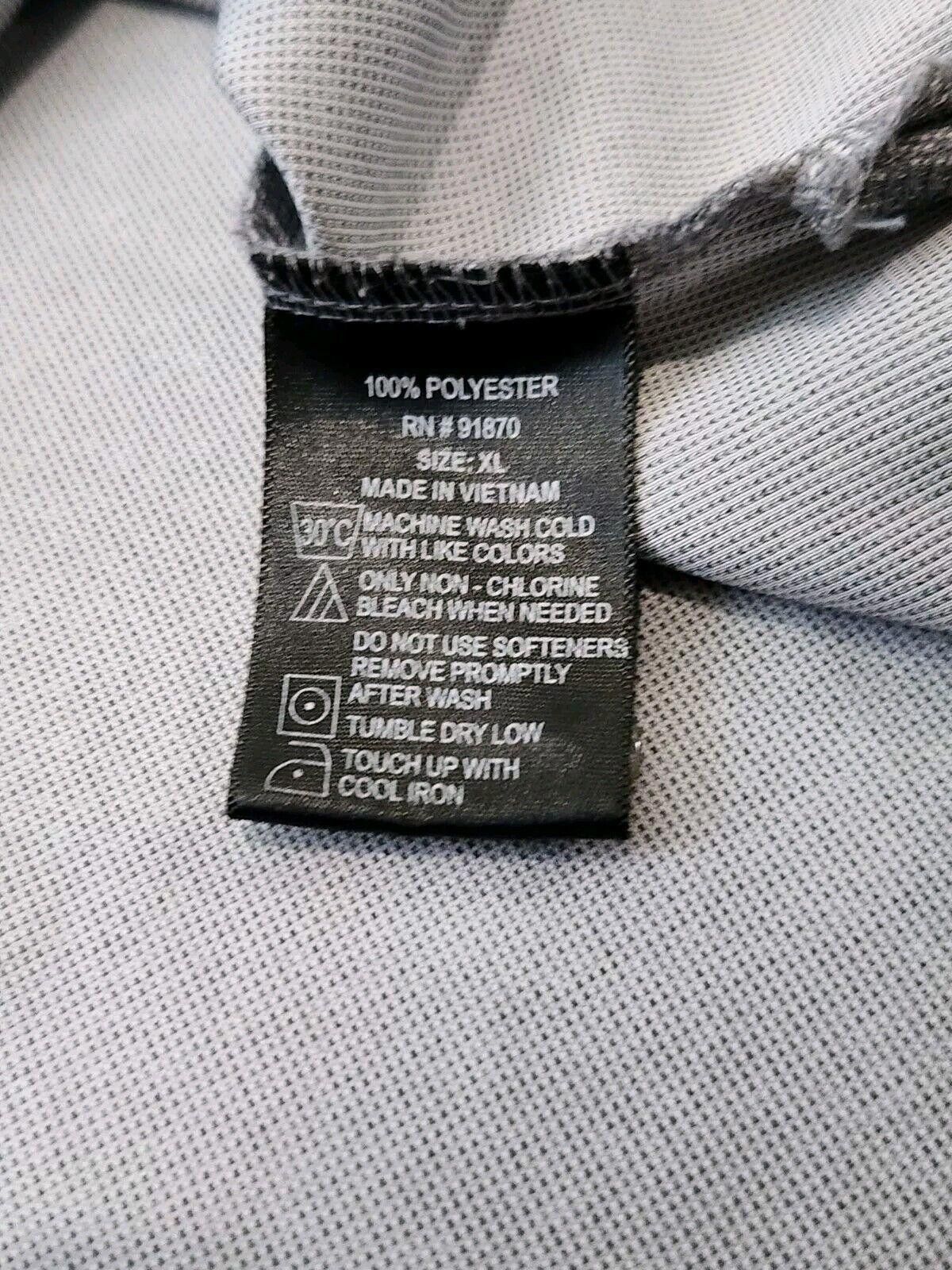 Bolle Bolle Polo Shirt Mens Extra Large Gray 2 Tone Short Sleeve Size US XL / EU 56 / 4 - 6 Thumbnail