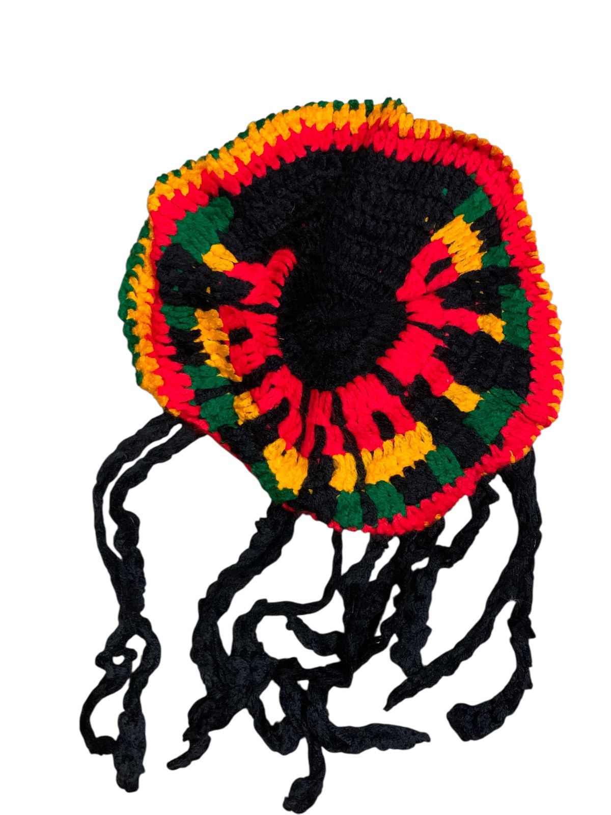 Bob Marley × Japanese Brand × Vintage Hand Made Crochet Knitted Like Bob Marley Style Size ONE SIZE - 6 Thumbnail