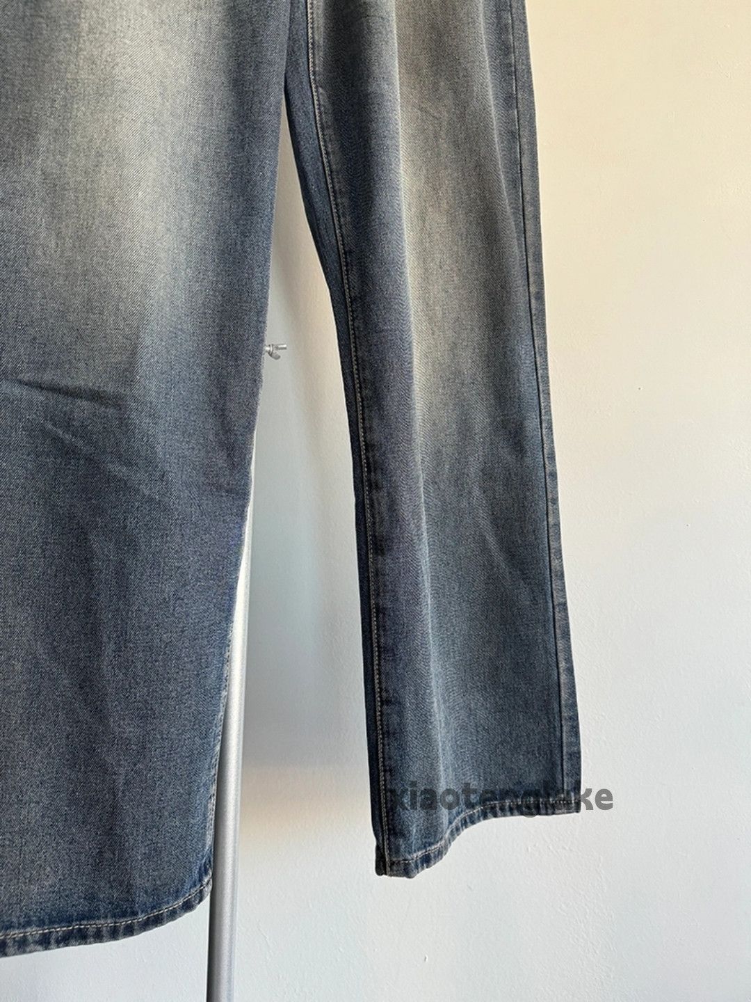 Jean × Vintage washed faded loose baggy punk grunge stain jeans Size US 32 / EU 48 - 6 Thumbnail