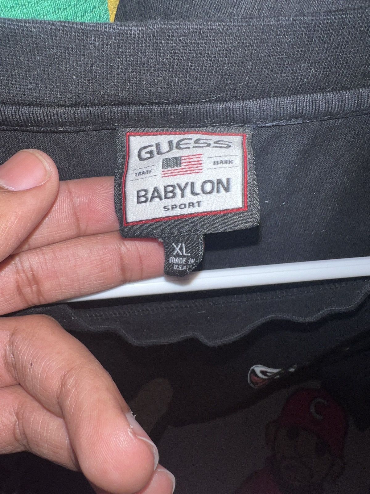 Babylon × Guess × Vintage Babylon X Guess T shirt Size US XL / EU 56 / 4 - 2 Thumbnail