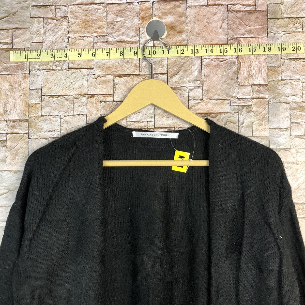 Homespun Knitwear × Japanese Brand Ray Cassin Favori Brown Cardigan #A777 Size L / US 10 / IT 46 - 4 Thumbnail