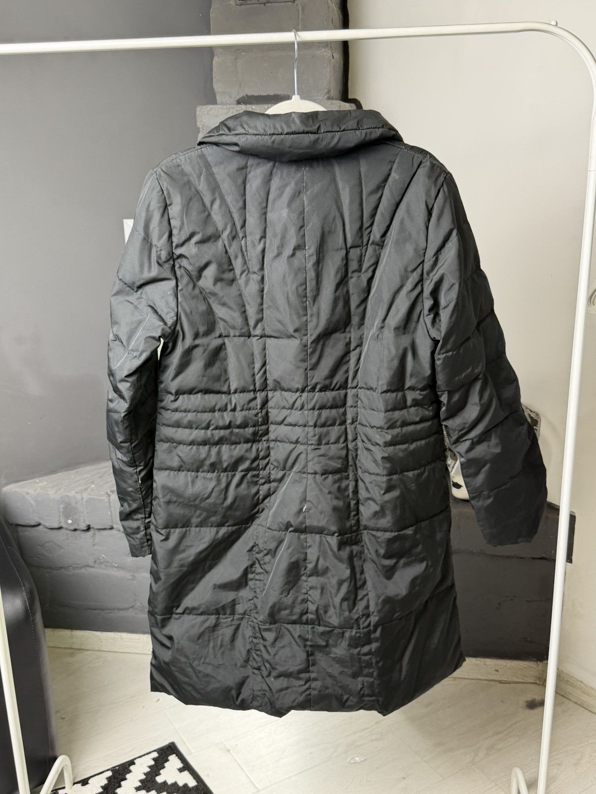 Moncler Vintage Moncler Long Down Puffer Coat Black Size 3 Women’s Size L / US 10 / IT 46 - 8 Thumbnail