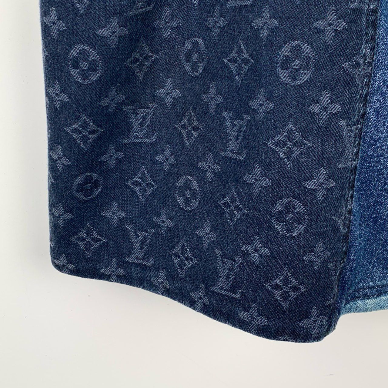 Louis Vuitton Louis Vuitton Logo Monogram Patchwork Round-Neck Sleeveless Size XXS / US 00 / IT 34 - 4 Thumbnail