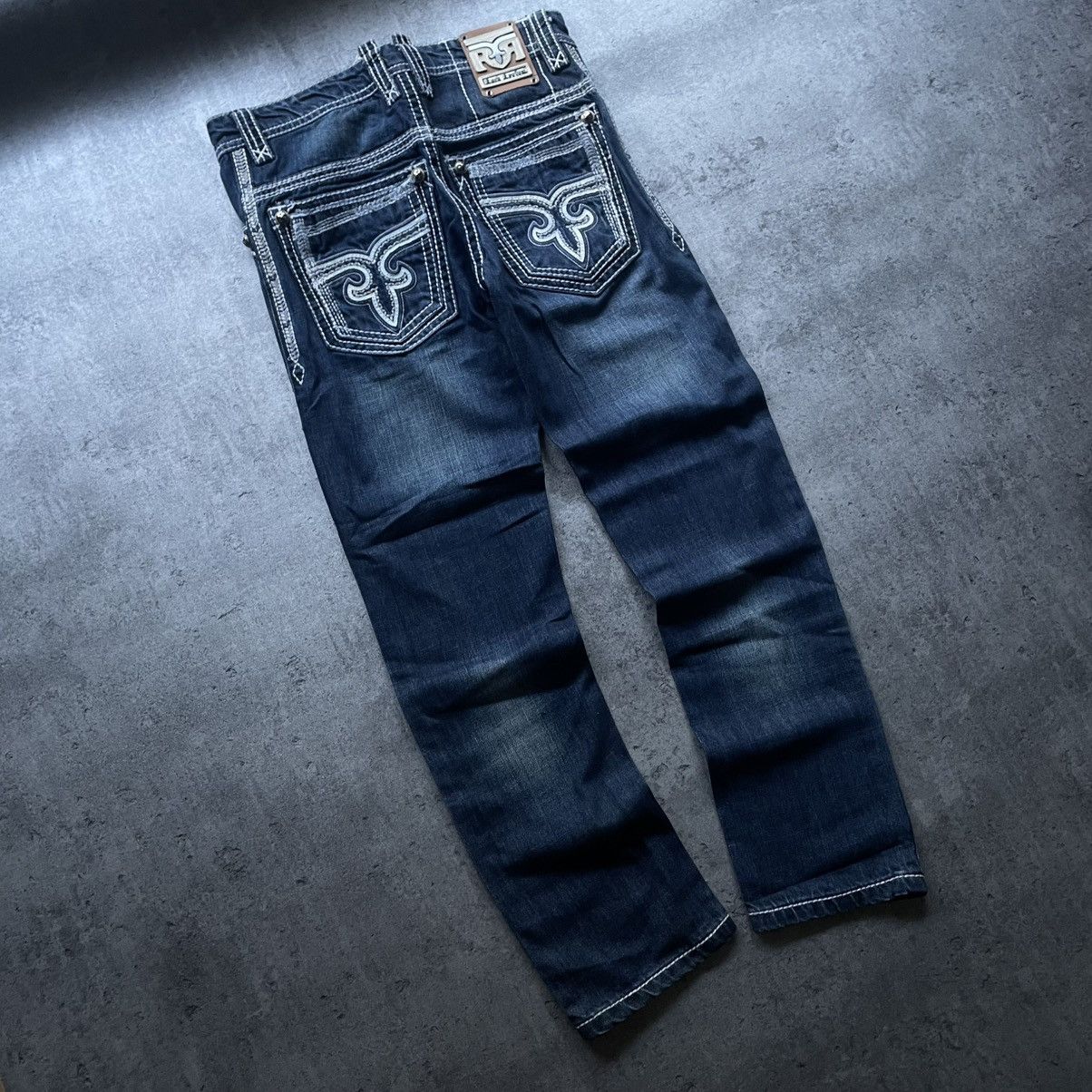 Rock Revival × Vintage NWT Rock Revival Cyrek Chrome Hearts Style Pants Size US 30 / EU 46 - 2 Thumbnail