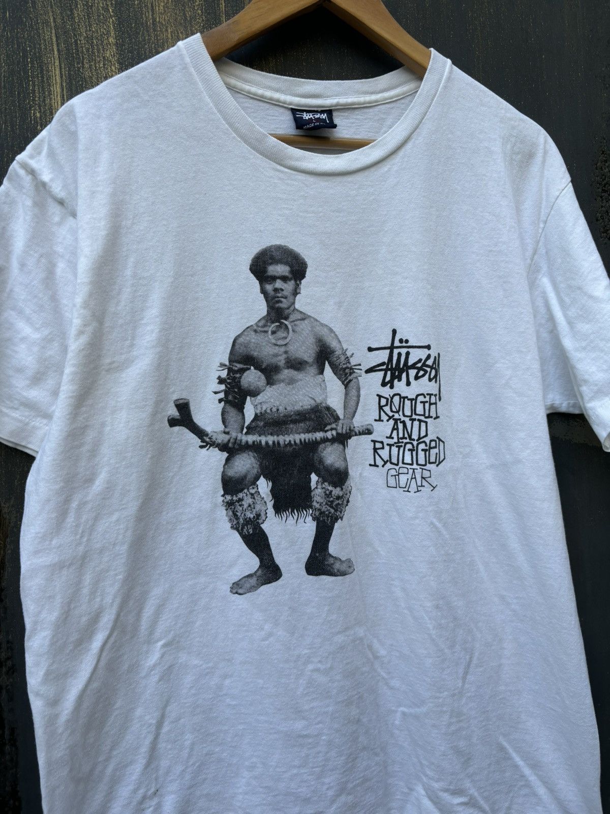 Stussy × Vintage VERY RARE! Vintage 90’s Stussy Archives Rough And Rugged Size US L / EU 52-54 / 3 - 5 Thumbnail