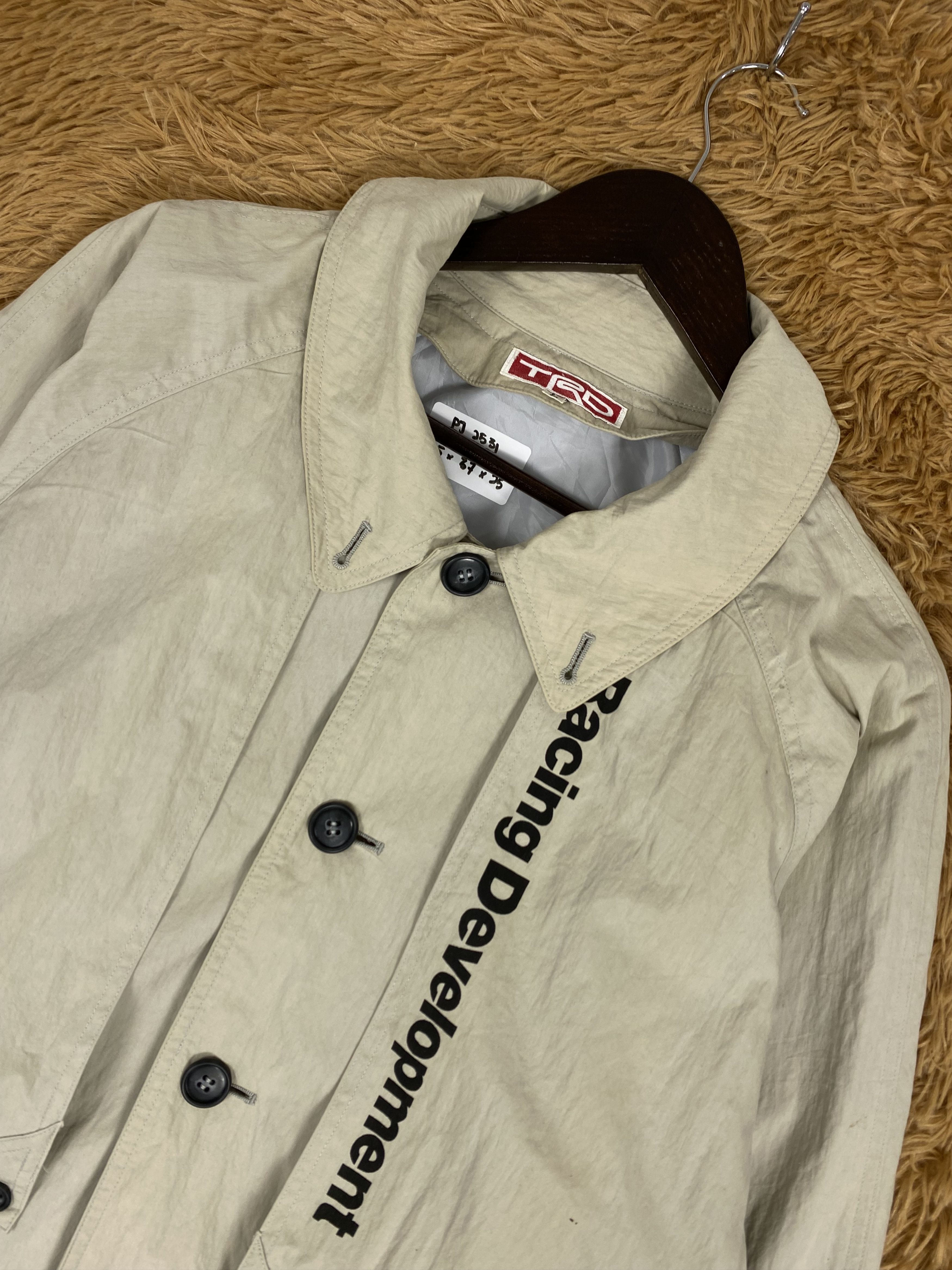 Japanese Brand Vintage Racing Development Toyota Long Jacket PJ2531 Size US L / EU 52-54 / 3 - 2 Thumbnail
