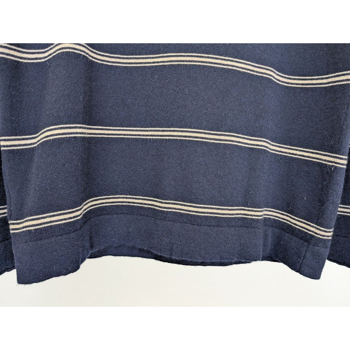 Brunello Cucinelli o1rshd1 CC20 Cashmere Sweater Striped Luxury in Blue Size US M / EU 48-50 / 2 - 10 Thumbnail