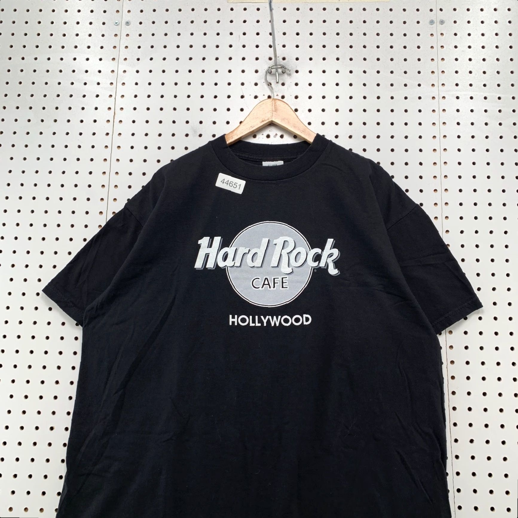 Hard Rock Cafe VINTAGE Hard Rock Cafe Shirt Mens XL Black Hollywood LA California Made USA Size US XL / EU 56 / 4 - 2 Thumbnail
