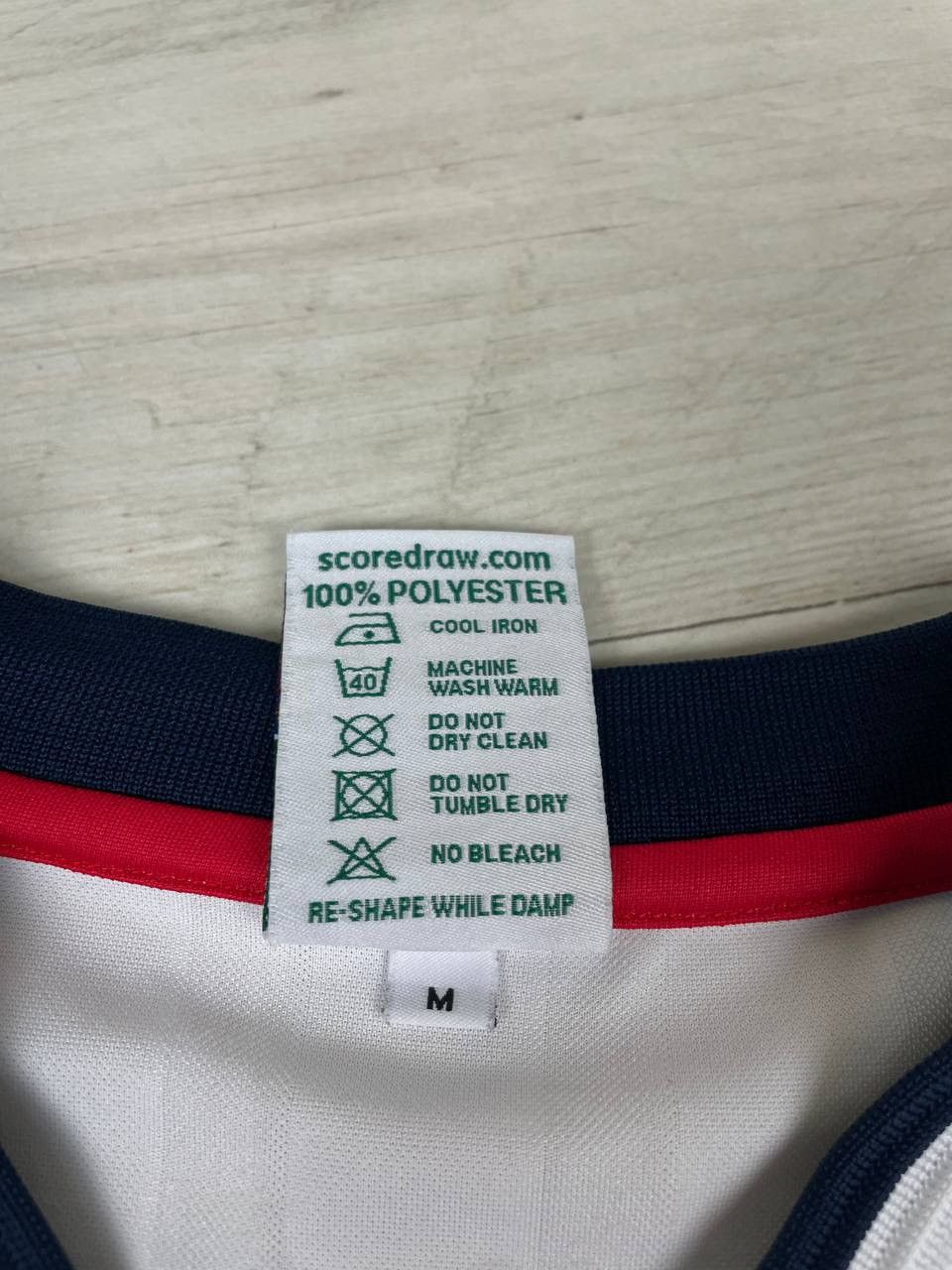 Vintage Vintage Score Draw England Retro Home Shirt Soccer Jersey Size US M / EU 48-50 / 2 - 8 Thumbnail