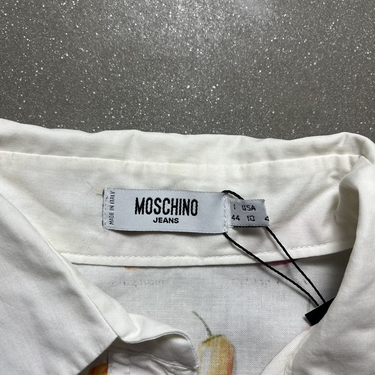 Moschino Moschino Pepper Print Button-Up Shirt Size US M / EU 48-50 / 2 - 2 Thumbnail