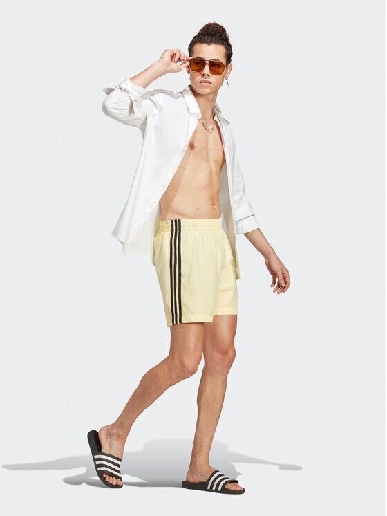 Adidas Adidas HT4410 Swim Shorts Trunks Yellow ( XXL ) Size US 42 / EU 58 - 1 Thumbnail