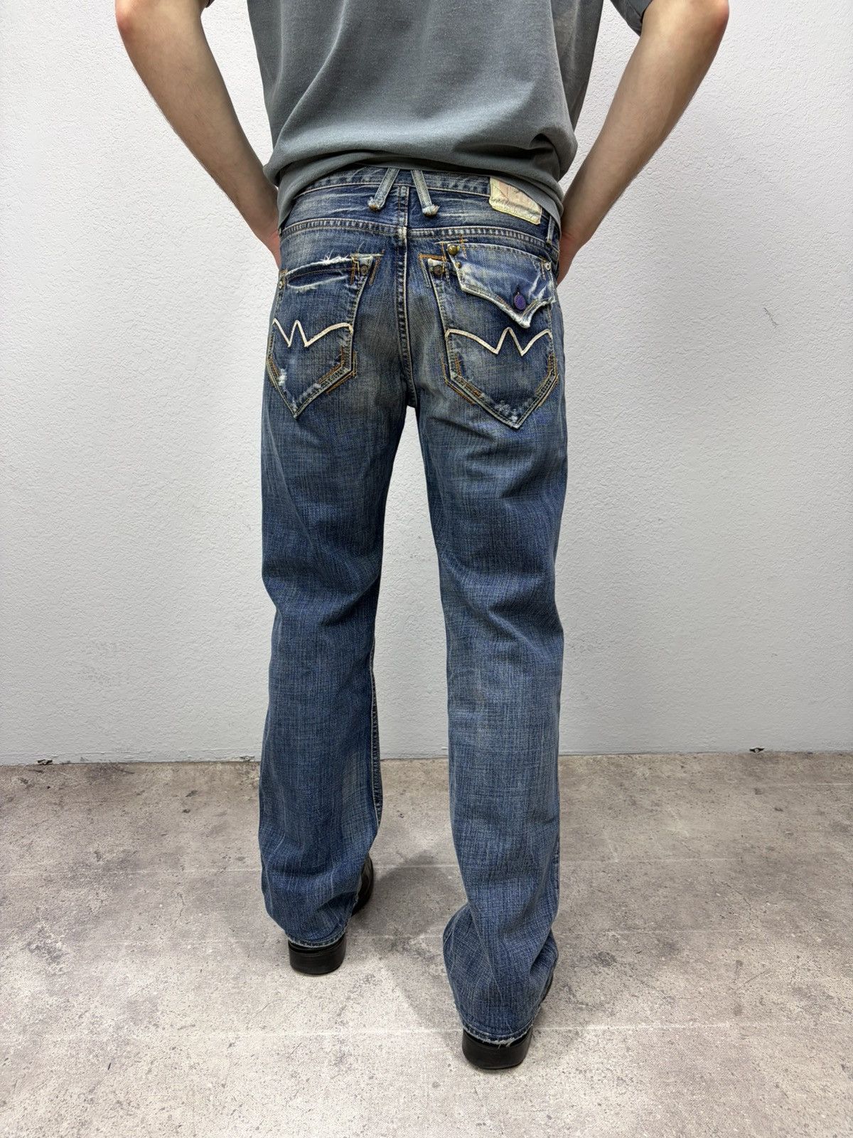 Japan Rags Japan Rags Vintage Wash Denim Japanese Archive Fit Y2K Size US 30 / EU 46 - 1 Thumbnail