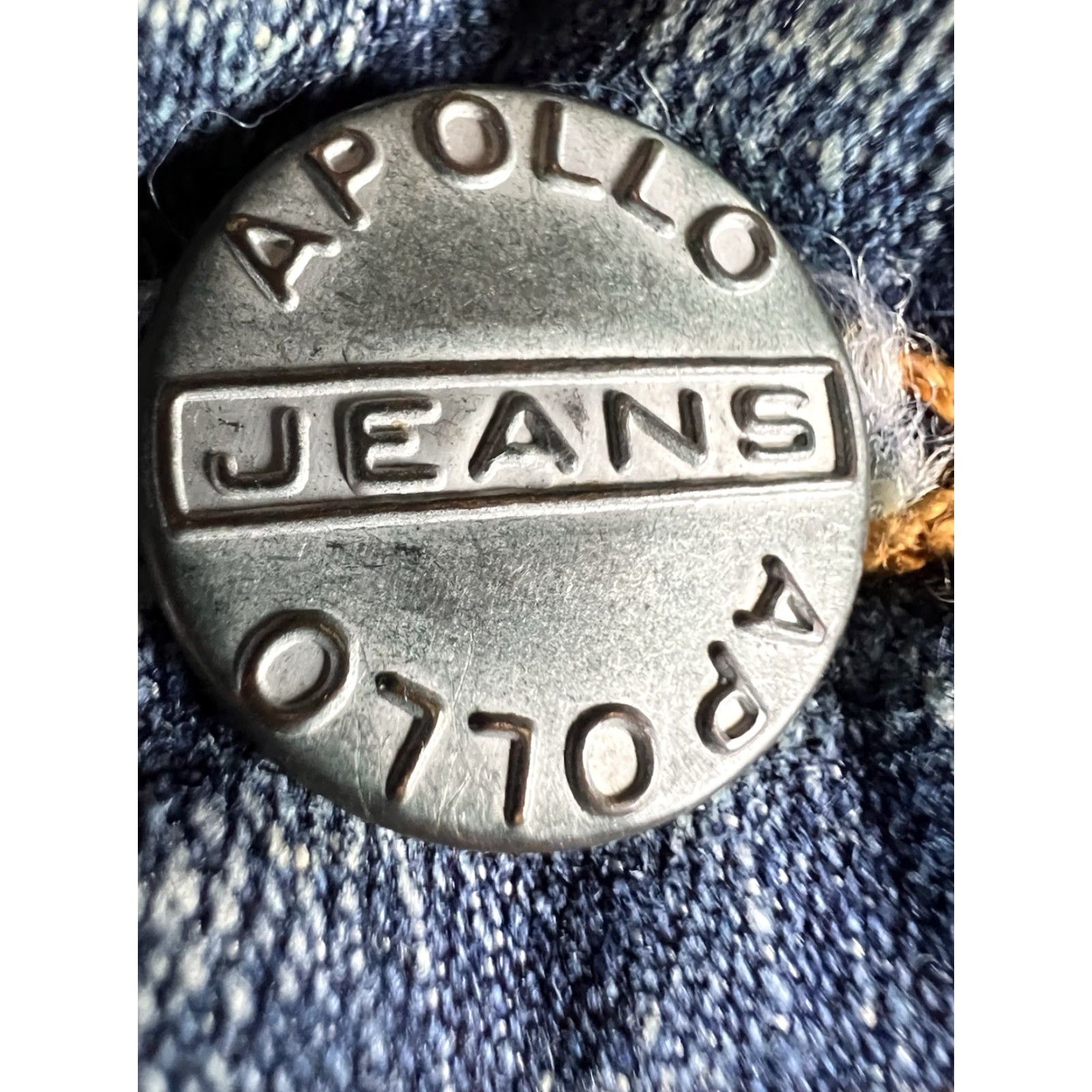 Vintage VINTAGE Apollo Jeans Womens Jeans 27x34.5 Blue Y2K American 90s Buckle Seth 5-Pocket Design Womens Size 28" / US 6 / IT 42 - 6 Thumbnail