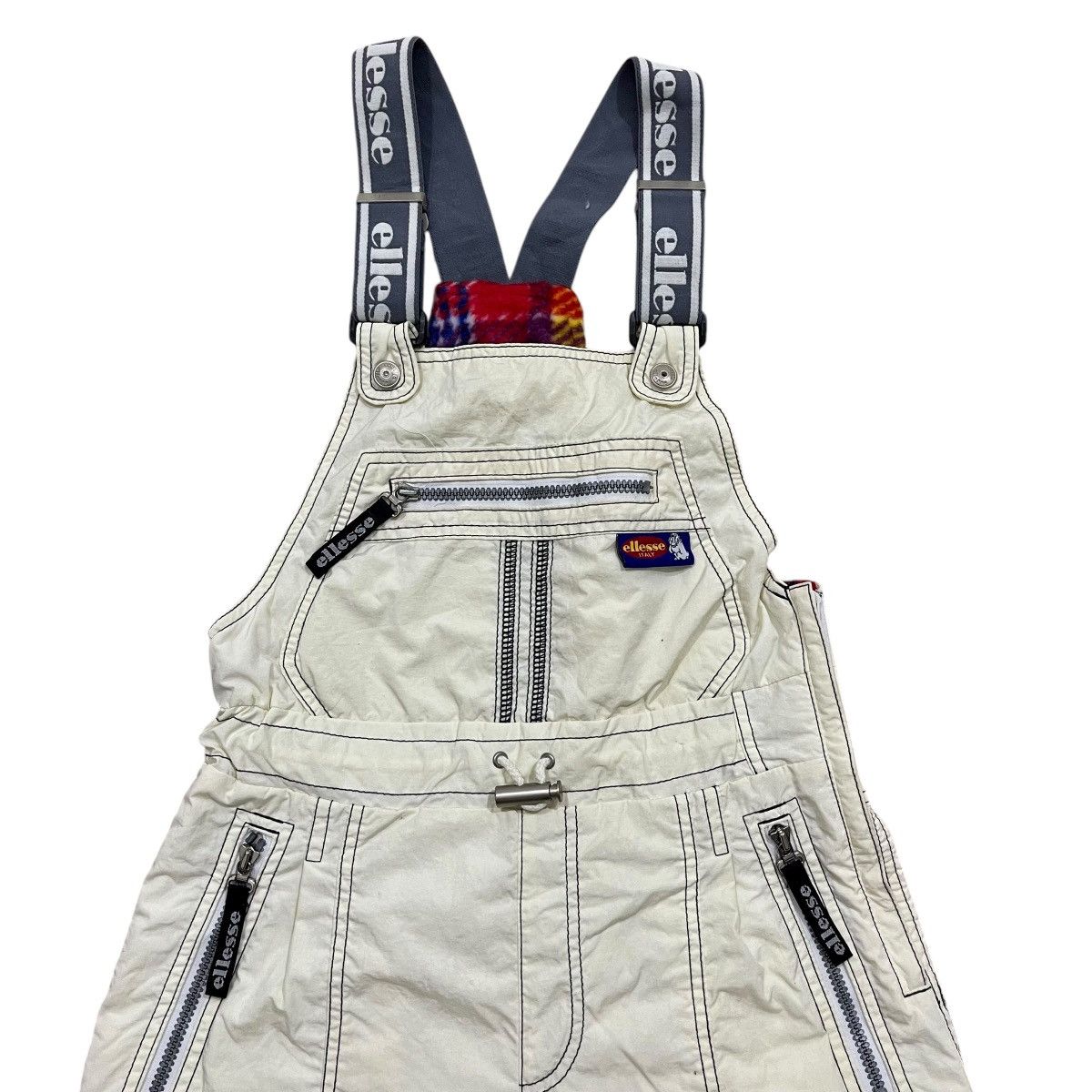 Ellesse × Vintage Vintage 90s Ellesse Bull Italy Snowboarding Overall Pants Size US 30 / EU 46 - 9 Thumbnail