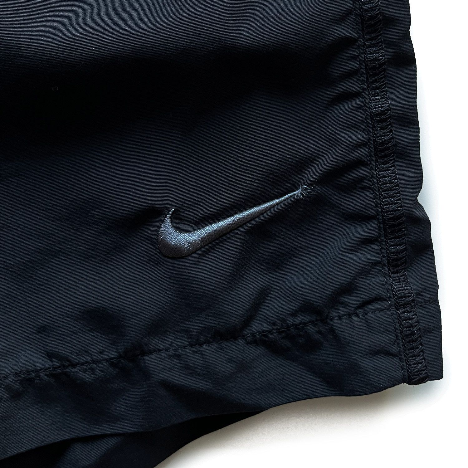 Nike Swoosh Logo Shorts Trunks in Black/Grey Size US 29 - 4 Thumbnail