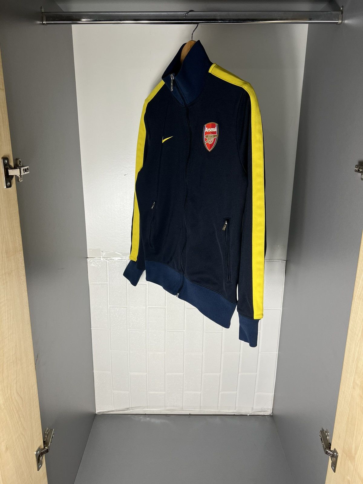 Nike VINTAGE NIKE FC ARSENAL LONDON ENGLAND SOCCER JERSEY Y2K 90s Size US M / EU 48-50 / 2 - 7 Thumbnail