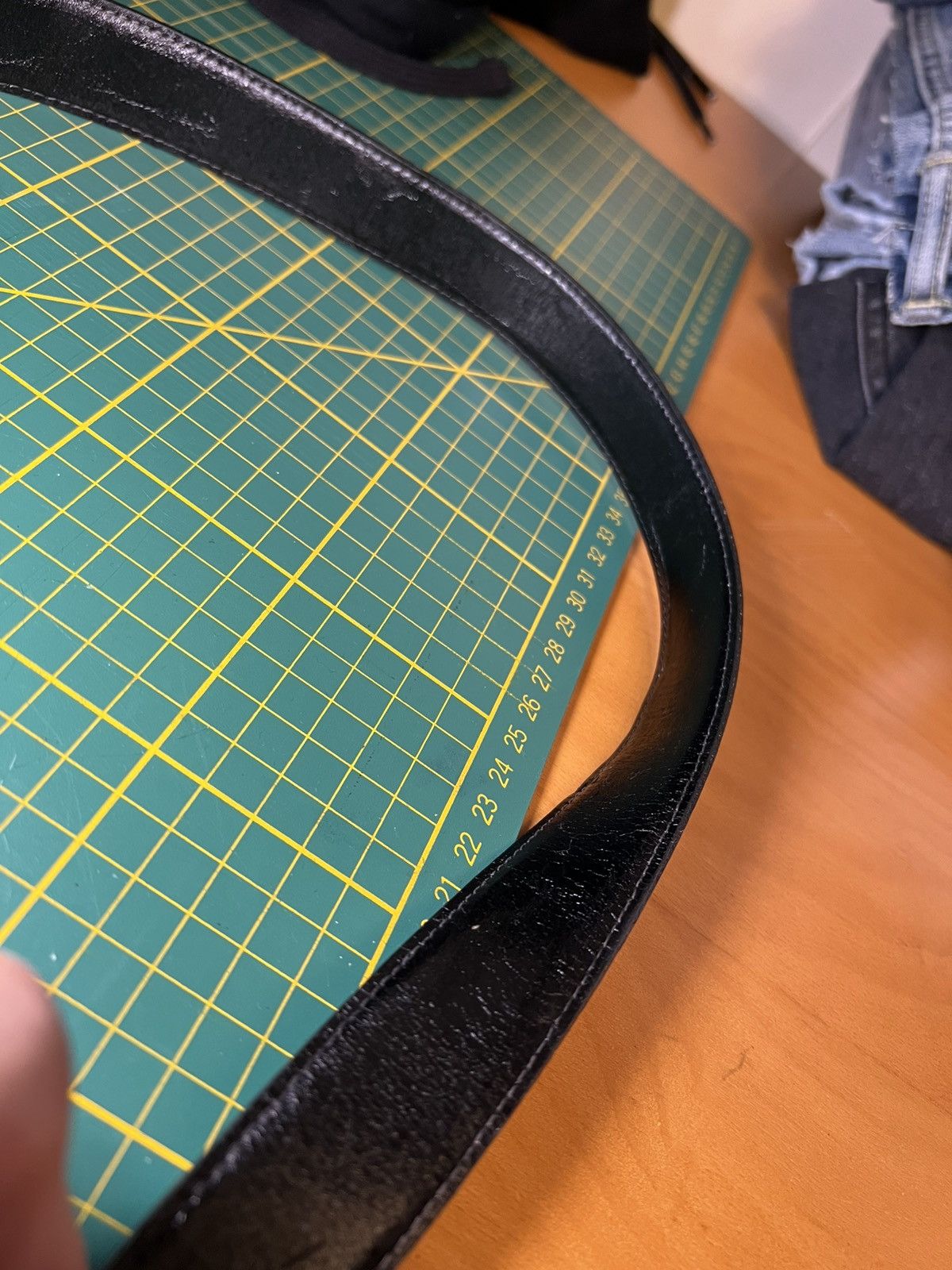 Giorgio Armani Vintage Georgio Armani reversible two-tone leather belt Size ONE SIZE - 16 Thumbnail