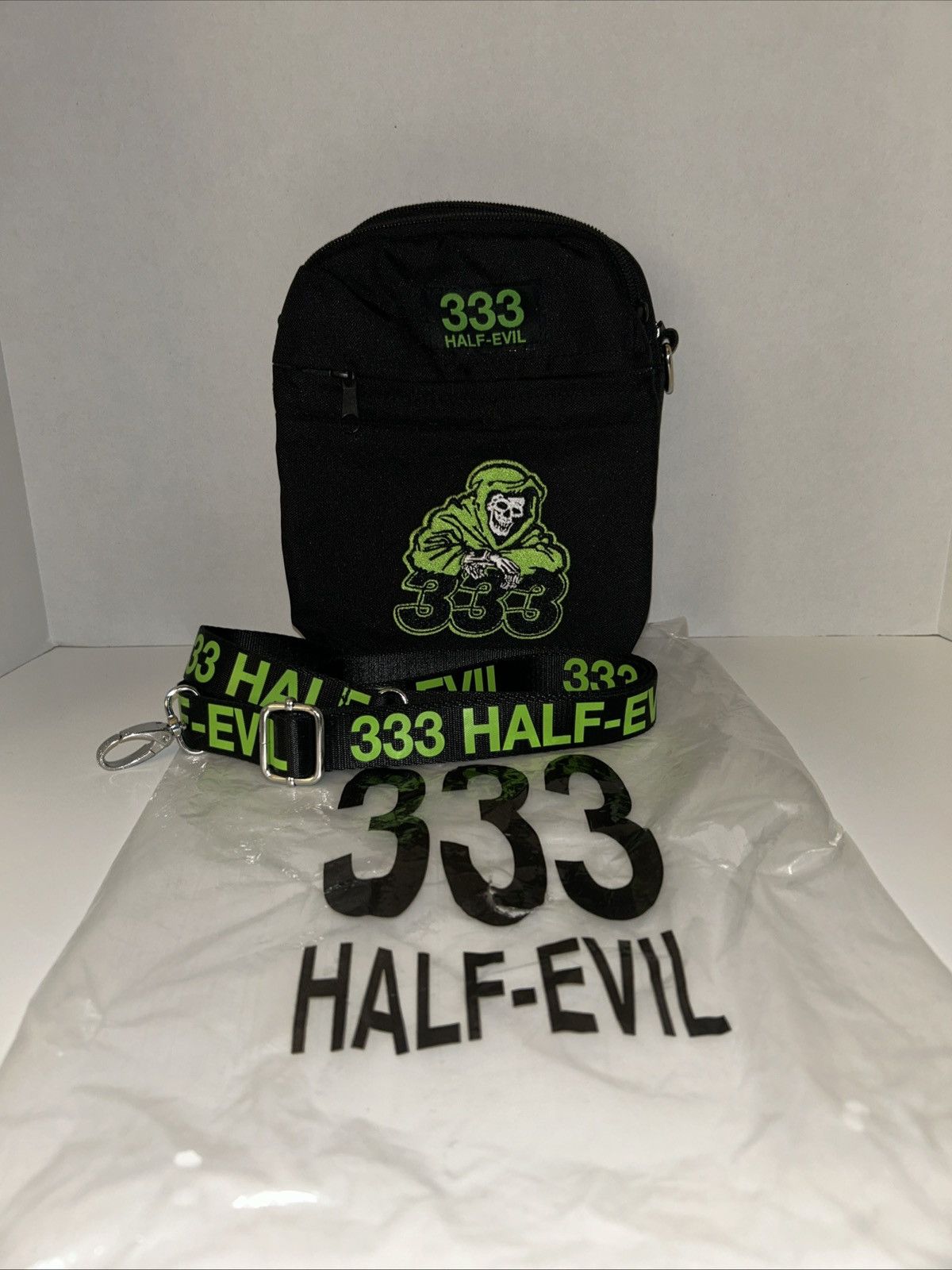 Half Evil Half Evil 333 Bag with Original Packaging Grim Reaper Logo Size ONE SIZE - 2 Thumbnail