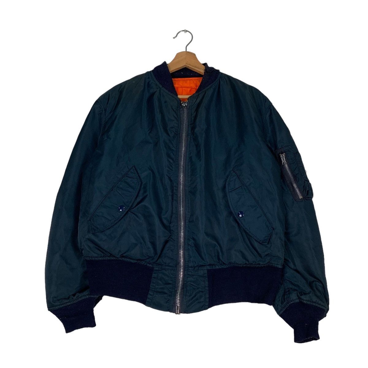 Alpha Industries Alpha Industries Ma 1 Flight Bomber Jacket #0587-C27 Size US M / EU 48-50 / 2 - 1 Thumbnail