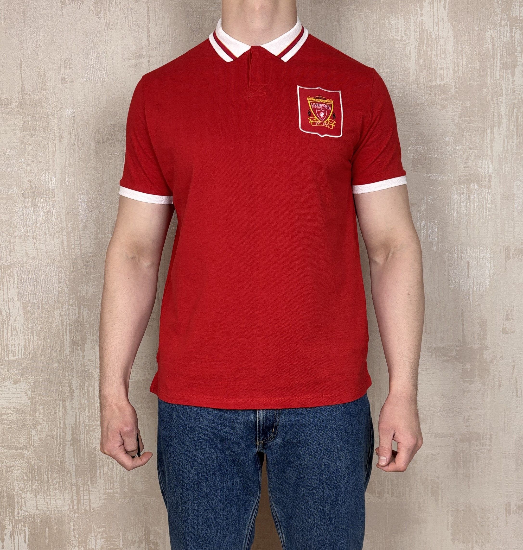 Other Liverpool FC Home Polo T-shirt Size US L / EU 52-54 / 3 - 2 Thumbnail