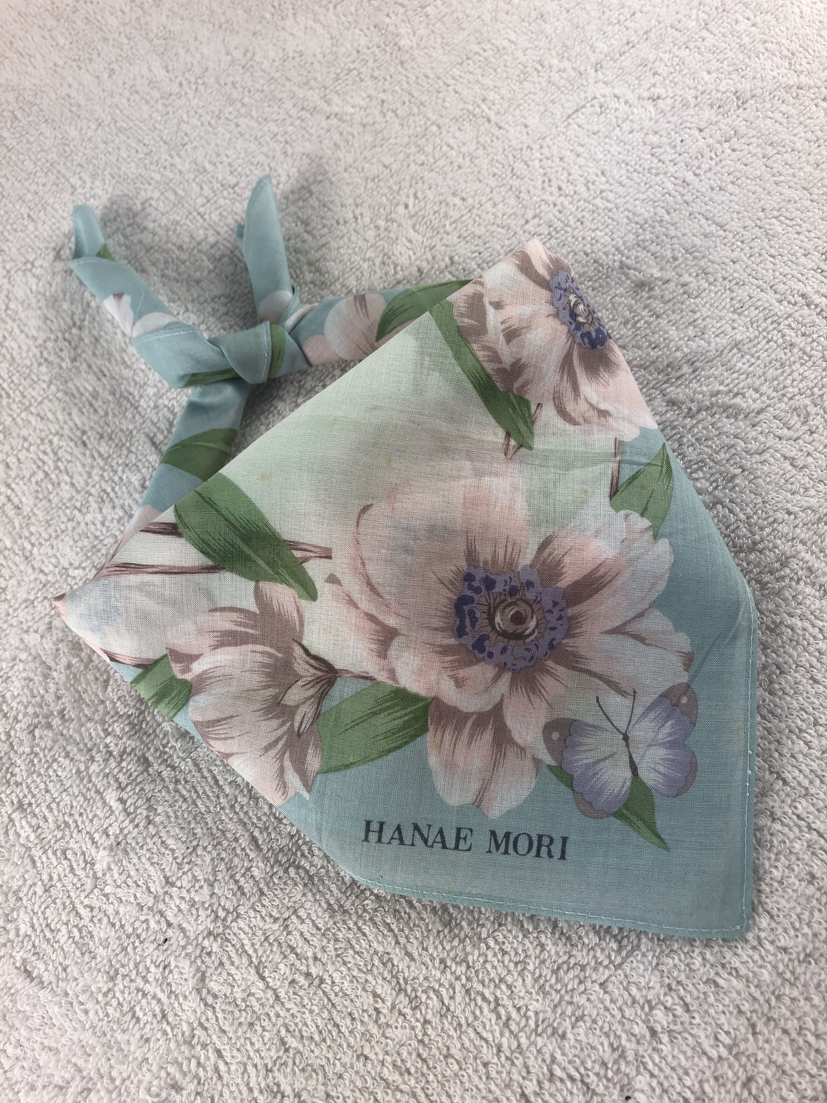 Hanae Mori × Japanese Brand × Vintage Hanae Mori Handkerchief / Bandana / Neckerchief Size ONE SIZE - 2 Thumbnail