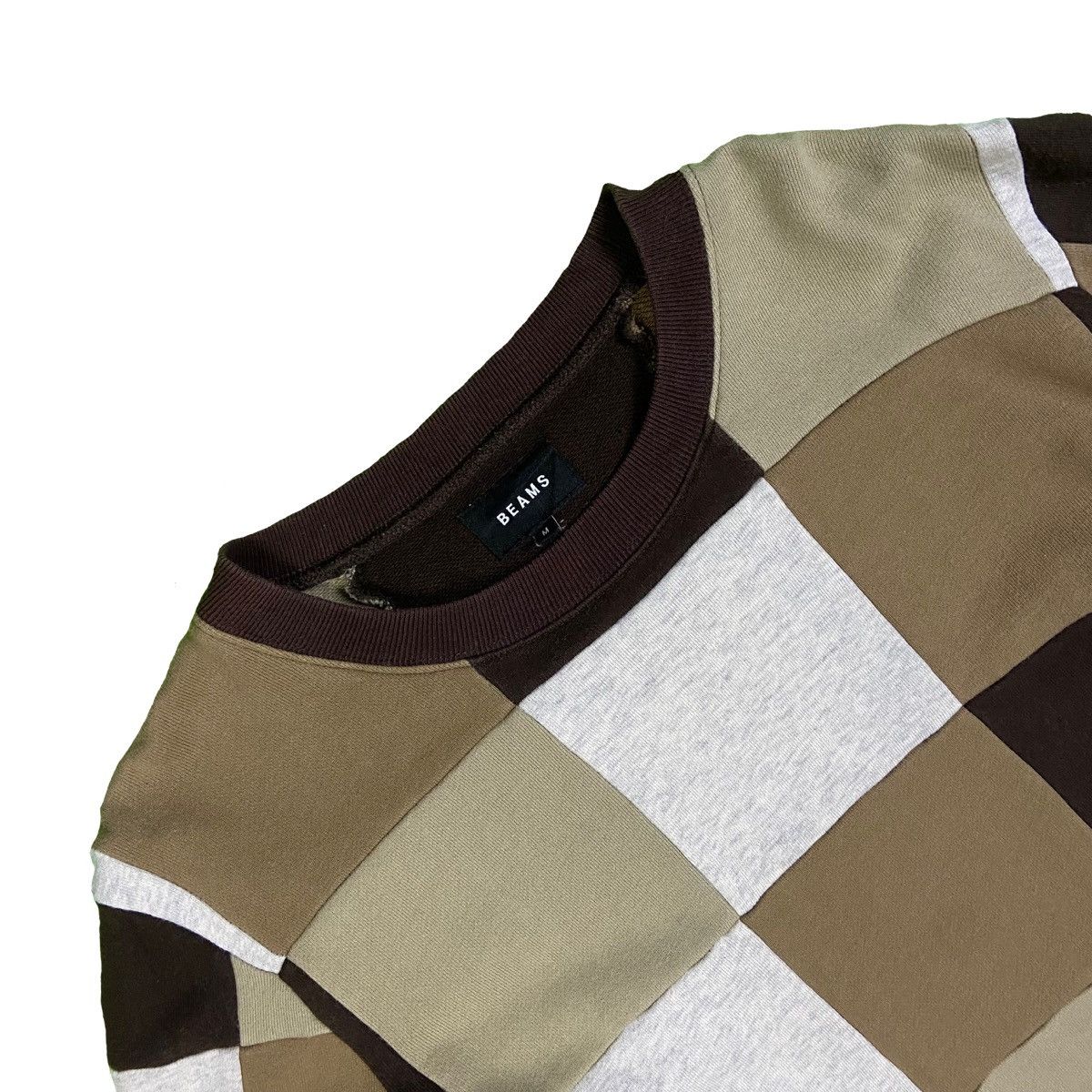 Beams Plus 2000s Beams - Sweatshirt Multi Color Crewneck Size US M / EU 48-50 / 2 - 2 Thumbnail