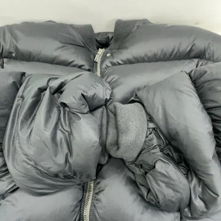 Rick Owens Rick Owens Black Padded Bomber Jacket -2507 Size US L / EU 52-54 / 3 - 8 Thumbnail