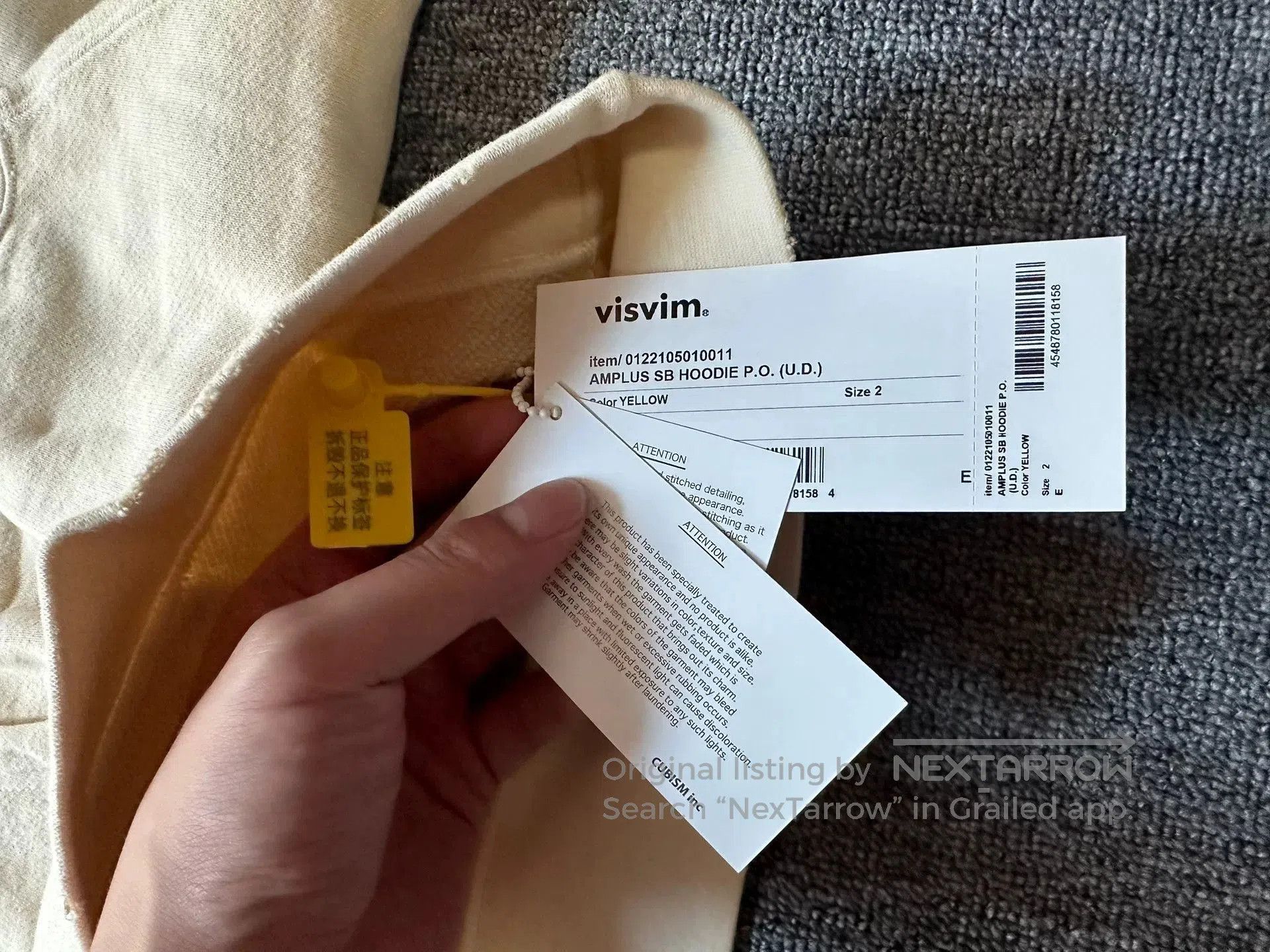 Visvim visvim amplus distressed hoodie. Size US M / EU 48-50 / 2 - 4 Thumbnail