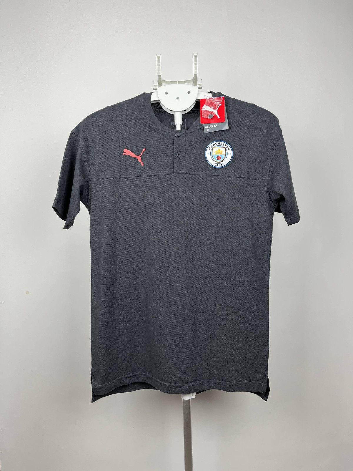 Puma Puma Manchester City Polo Shirt Medium Grey BNWT Official Size US M / EU 48-50 / 2 - 1 Thumbnail