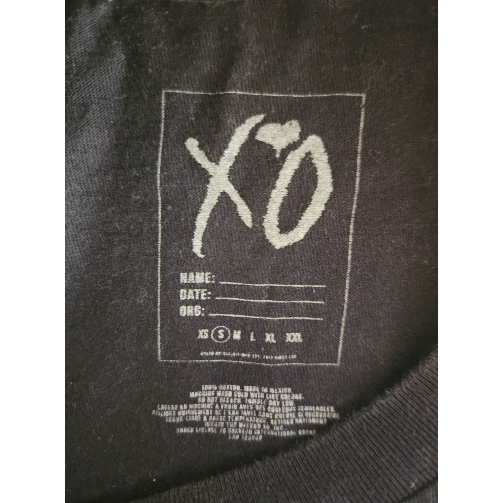 Vintage The Weeknd T-Shirt Black Crew Neck Short Sleeve Size S Graphic Print 2020s Til Dawn 2022 Concert Tour Men Cotton Size US S / EU 44-46 / 1 - 3 Thumbnail
