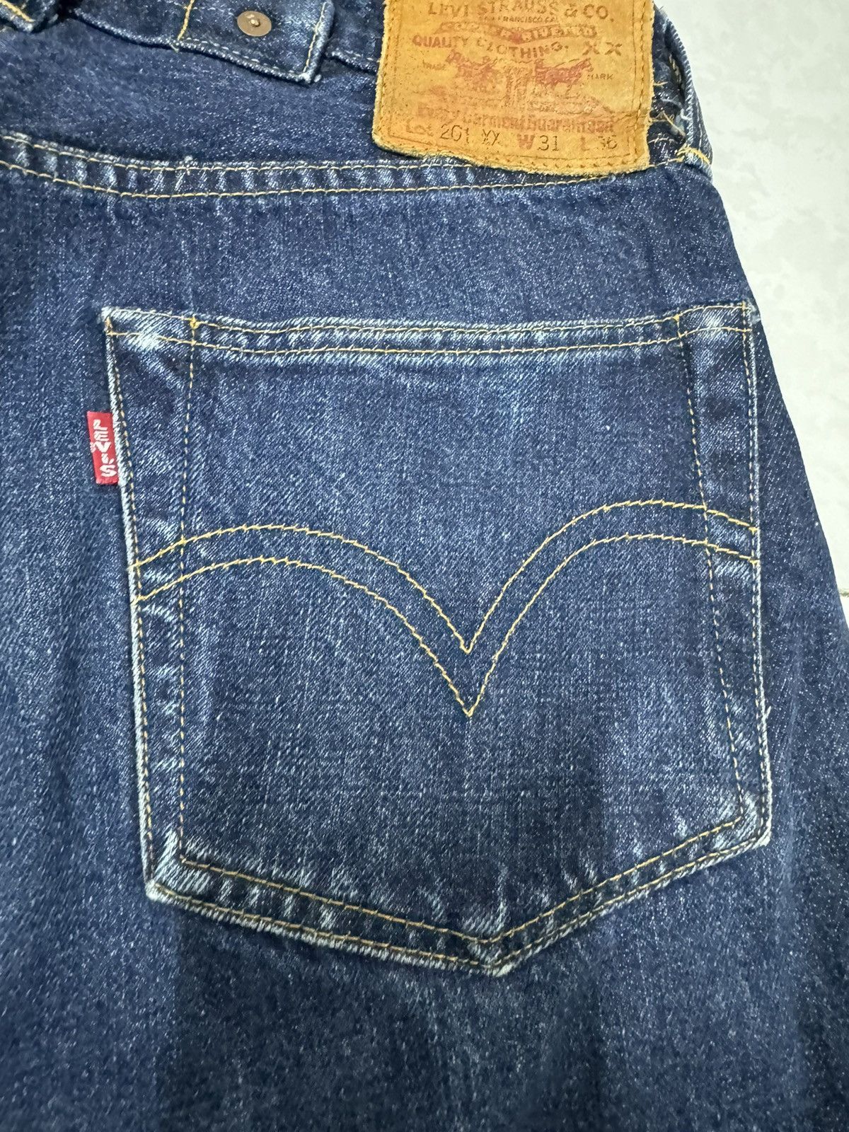 Levi's (J81) LEVIS 201 XX Size US 30 / EU 46 - 18 Thumbnail