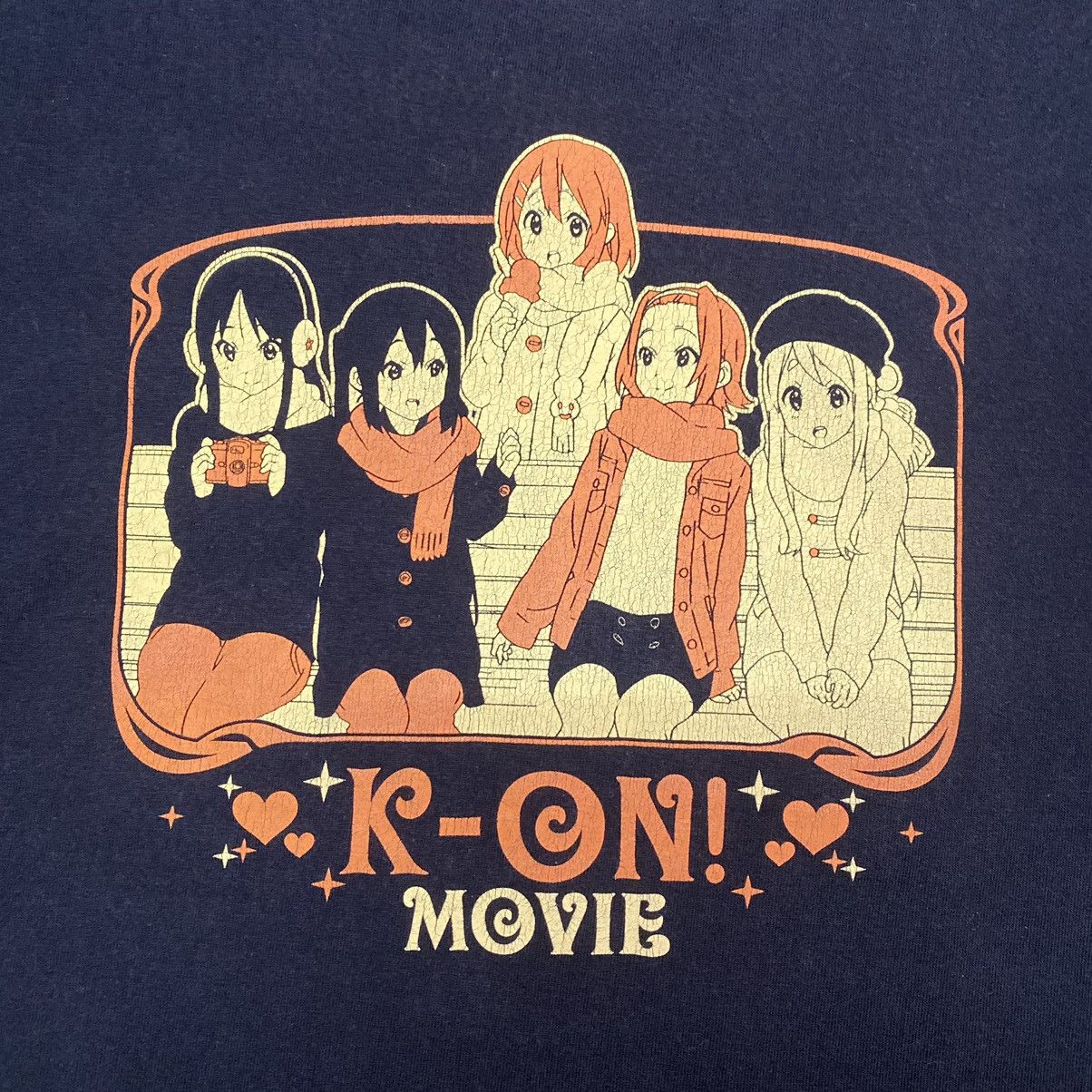 Anime RARE💥 K-ON! MOVIE ANIME T SHIRT Size US M / EU 48-50 / 2 - 6 Thumbnail