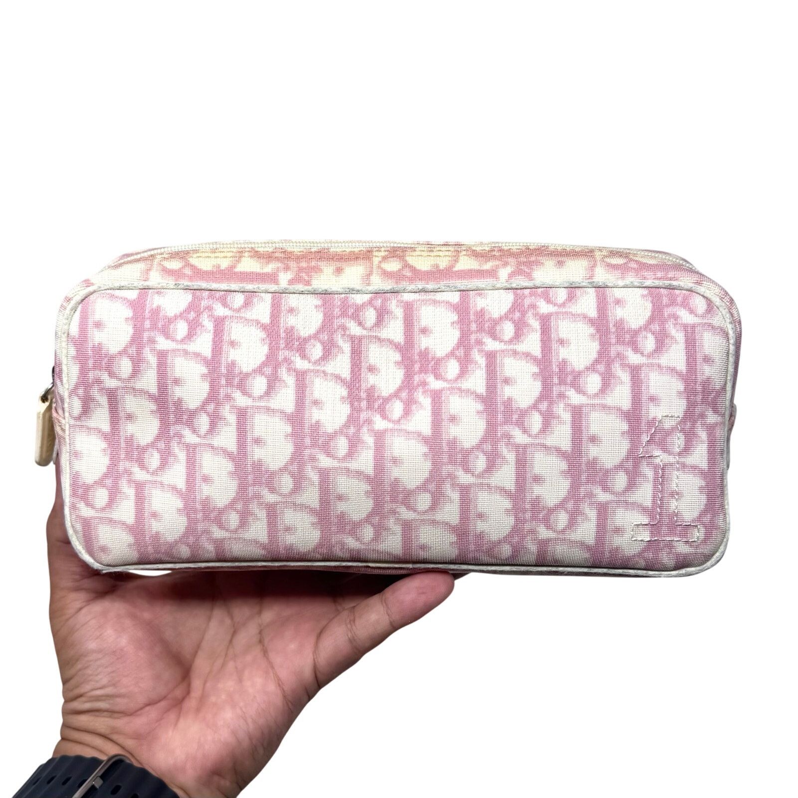 Dior Christian Dior Vintage Oblique Pouch Size ONE SIZE - 3 Thumbnail