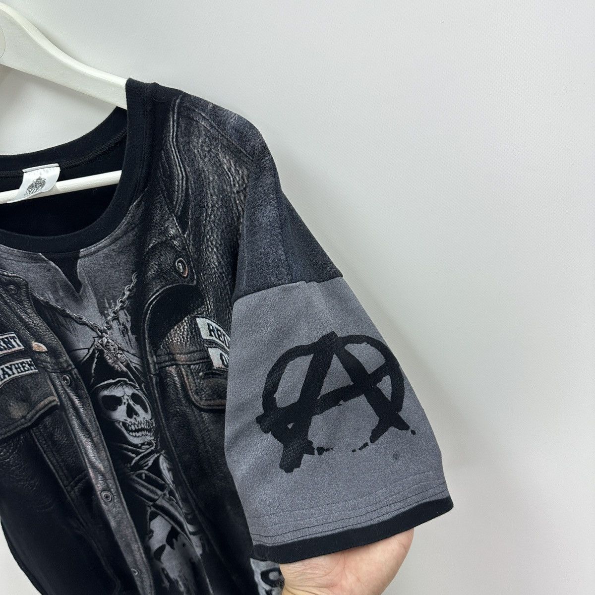 Other Rare Sons Of Anarchy AOP tee Tv Series Mayhem y2k og hype Size US XL / EU 56 / 4 - 8 Thumbnail