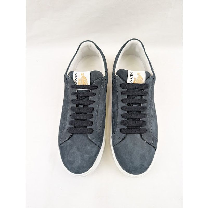 Lanvin o1rshd1 DDB0 Low-Top Sneakers in Navy Blue Size US 13 / EU 46 - 14 Thumbnail