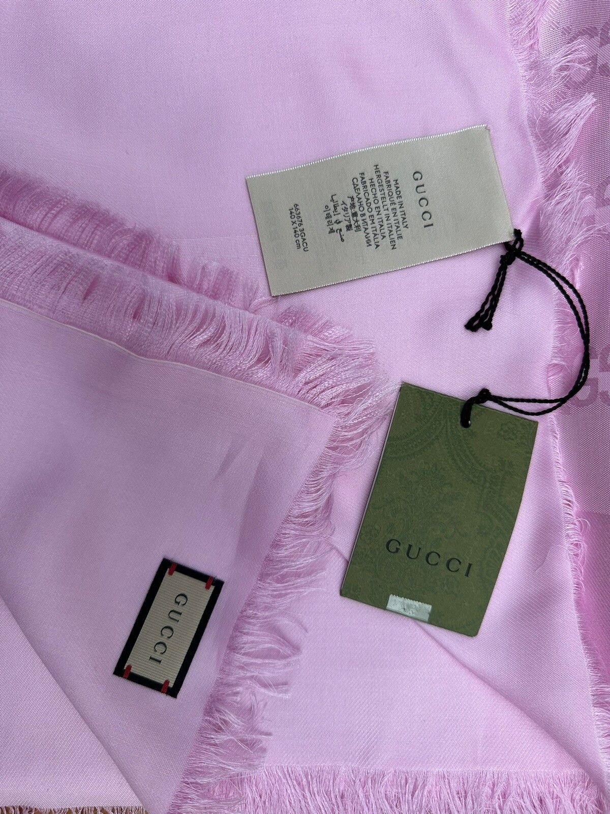 Gucci New Gucci Scarves 140x140cm Size ONE SIZE - 7 Thumbnail