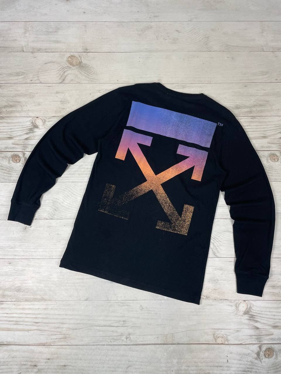 Off-White Off-White Degrade Arrows Long Sleeve T Shirt Size US L / EU 52-54 / 3 - 1 Thumbnail