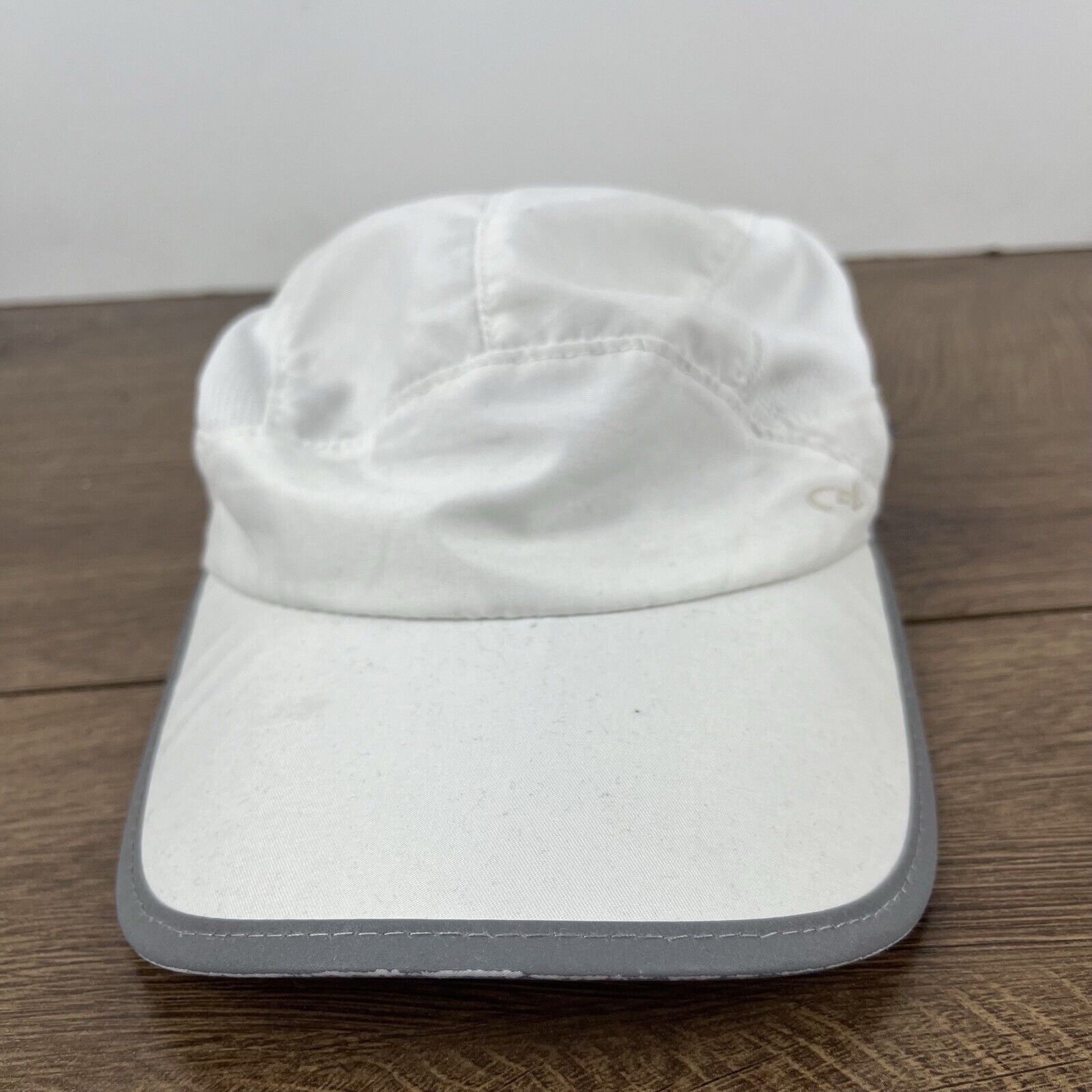 Other White Athletic Hat Running White Hat White Adjustable Hat Wh Size ONE SIZE - 5 Thumbnail