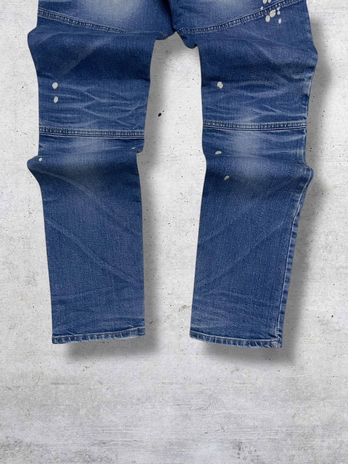 Japanese Brand VINTAGE JAPAN DESIGNER CRAFTED PREMIUM SPLASH OG DENIM Size US 32 / EU 48 - 12 Thumbnail
