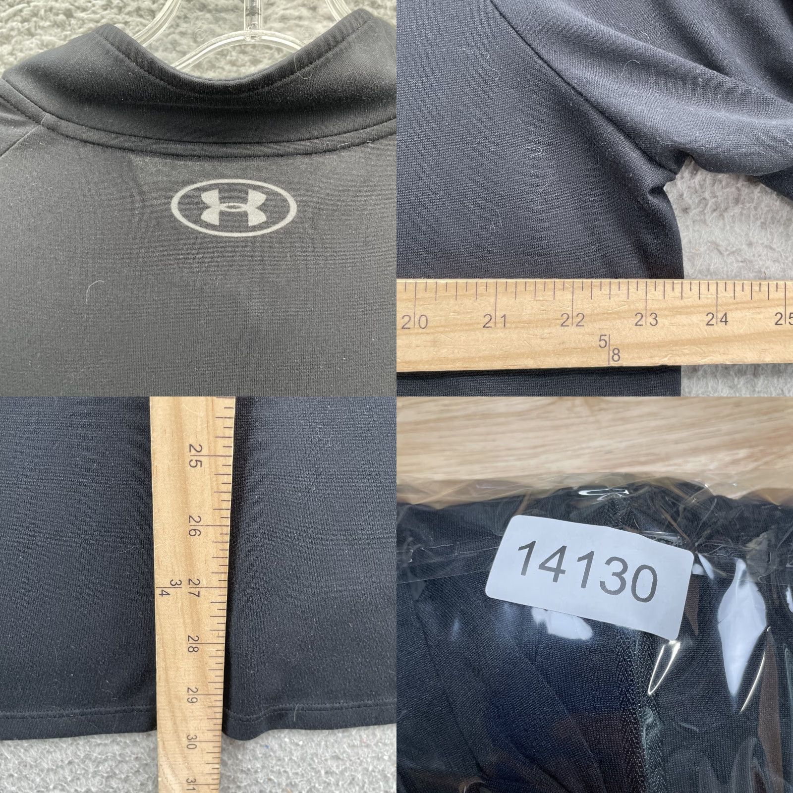 Under Armour Under Armour Golf Shirt LOT (2) Men 2XL/3XL Performance Training Pullover Sports Shirt Men Black Logo Athletic 2XL/3XL Fall Winter Sports Size US XXL / EU 58 / 5 - 8 Thumbnail