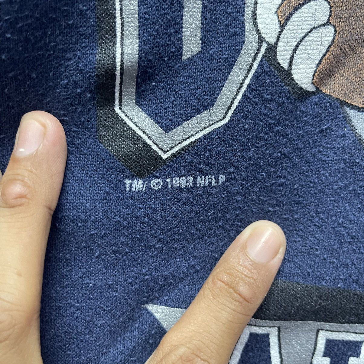 Warner Bros Vintage Early 90s Dallas Cowboys “Air It Out!” Sweatshirt Size US M / EU 48-50 / 2 - 4 Thumbnail
