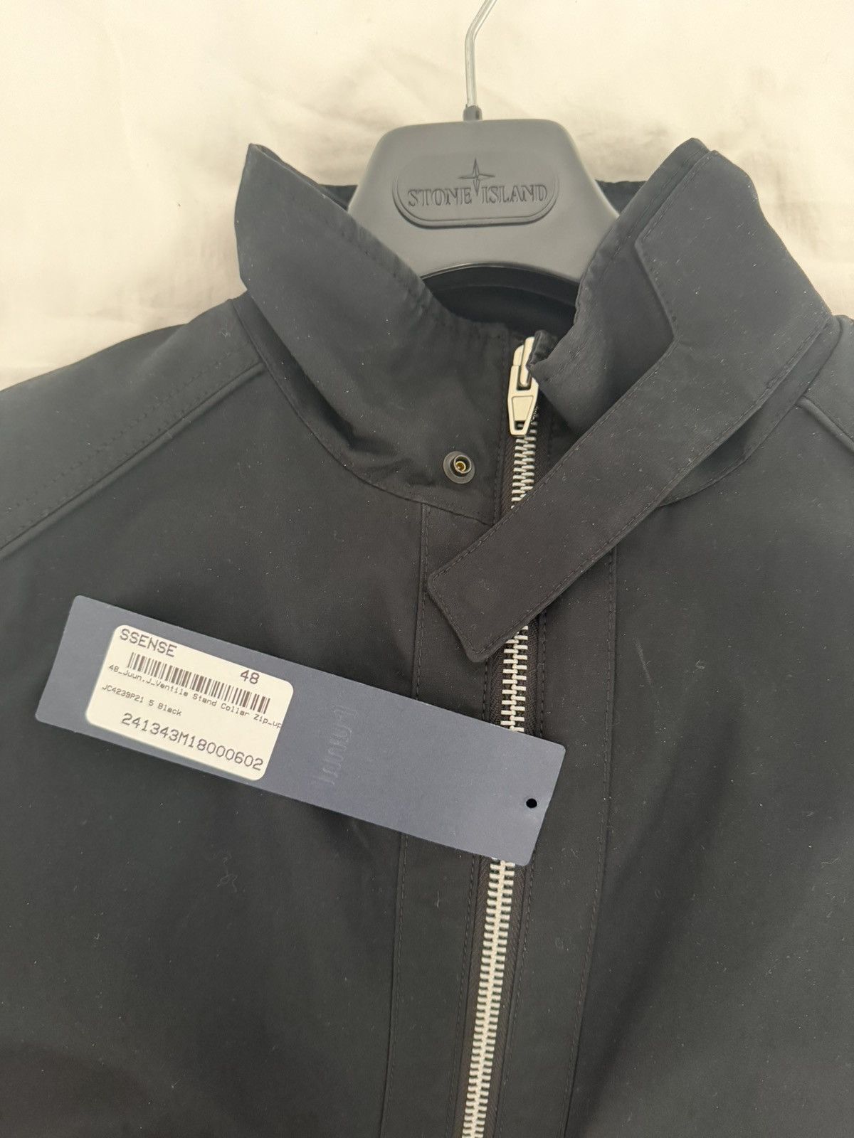 Juun.J Juun.J High Collar Jacket Navy Size US M / EU 48-50 / 2 - 8 Thumbnail