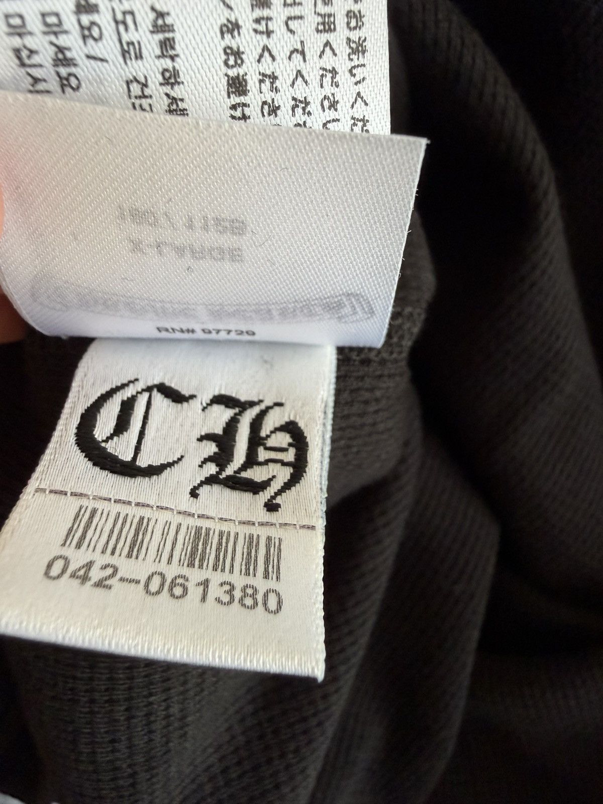 Chrome Hearts Chrome Hearts Long Sleeve Thermal Size US XL / EU 56 / 4 - 11 Thumbnail
