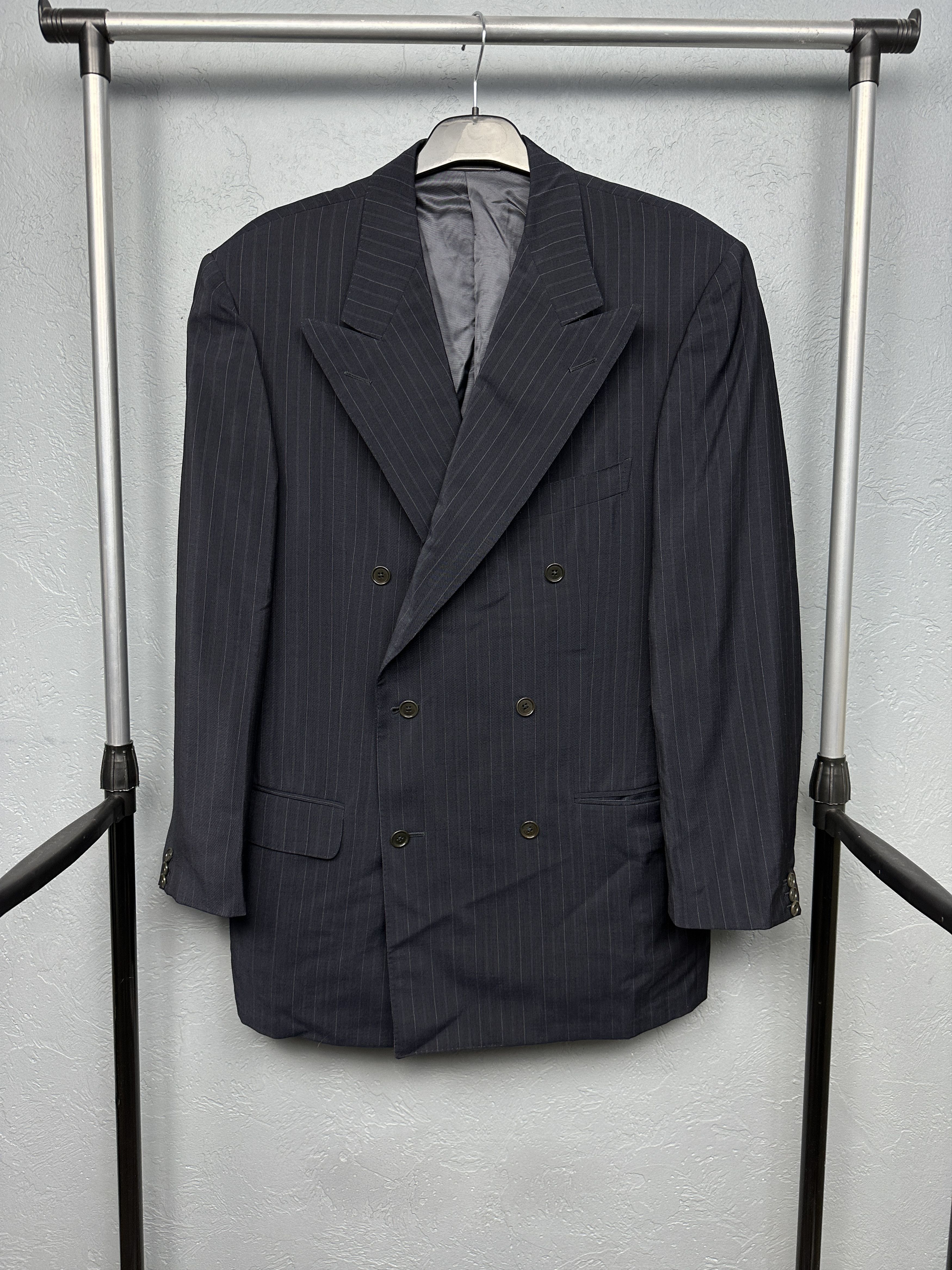 Ermenegildo Zegna Vintage Mens Double Breasted Blazer
